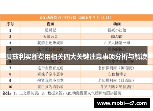 贝兹利买断费用相关四大关键注意事项分析与解读 贝兹利买断费用相关四大关键注意事项分析与解读