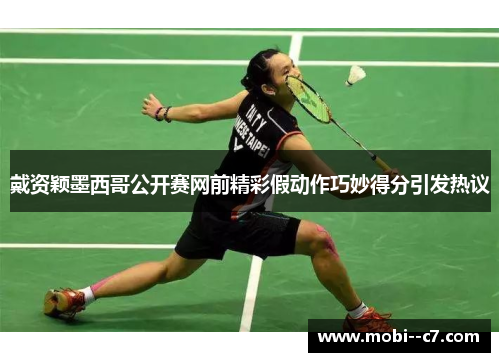 戴资颖墨西哥公开赛网前精彩假动作巧妙得分引发热议 戴资颖墨西哥公开赛网前精彩假动作巧妙得分引发热议