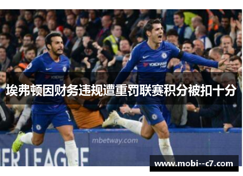 埃弗顿因财务违规遭重罚联赛积分被扣十分
