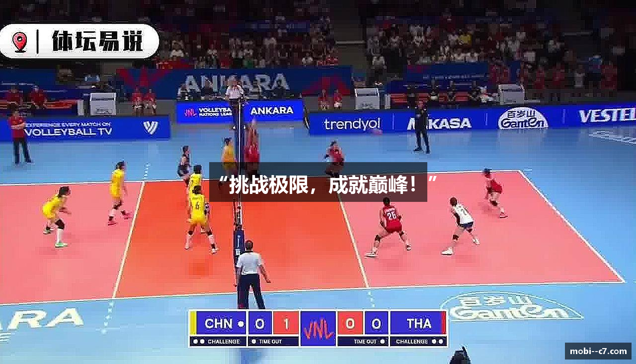 “挑战极限，成就巅峰！”